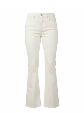 NWT Good American Good Legs Flare Jeans White Size 6